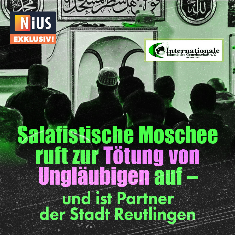 Die Glaubensstätte sei den Sicherheitsbehörden bekannt, teilte ein Sprecher des Landesamtes für #Verfassungsschutz NIUS mit. Im Artikel finden Sie das unfassbare Video, das den Aufruf zur Tötung Ungläubiger in der #Moschee zeigt. 
nius.de/gesellschaft/n…