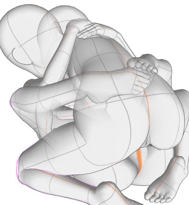 クリスタデッサン人形操作むずかし～DesignDollの数倍時間かかる!でも体型や頭身とか細かい部分の調整はこっちの方が良いかも? 