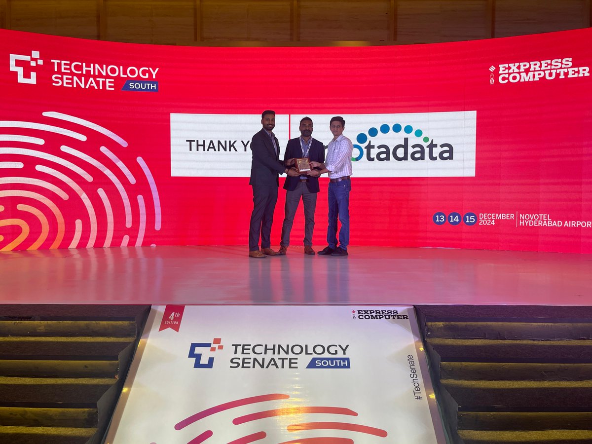ExpComputer's tweet photo. We, at #ExpressComputer, would like to express our sincere and heartfelt gratitude to @MotadataSystems for extending your support to the #TechSenate South 2024 | 13th, 14th &amp; 15th December 2024 | Hyderabad 

@srikrp @NivedanPrakash @H_Y_DESAI @AdarshSom https://t.co/mGUN8zI84A