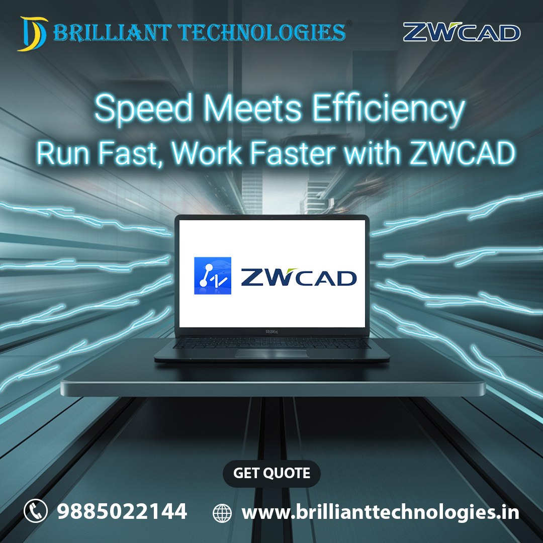 brilliant_tech1's tweet image. ⚡ Speed Meets Efficiency! ⚡
Run Fast, Work Faster with ZWCAD
✅ Speed &amp;amp; Performance
✅ Efficiency
✅ Compatibility
✅ Precision
✅ Affordable Solution
Stay ahead of the competition with ZWCAD, powered by Brilliant Technologies!
#ZWCAD #CADSoftware #WorkFaster