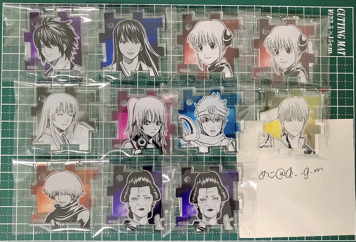 銀魂 アクリルパズル K.銀魂展 アクリルパズルコレクション