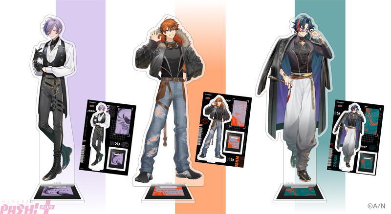 にじさんじ】「3SKM」北見遊征、魁星、榊ネスの撮り下ろしビジュアルを