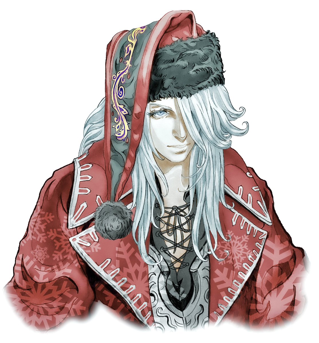 DarianBelmont's tweet photo. Happy Holidays from Juste Belmont ❄️🏰
#Castlevania #Konami #Fanart https://t.co/A2iQGgABGu