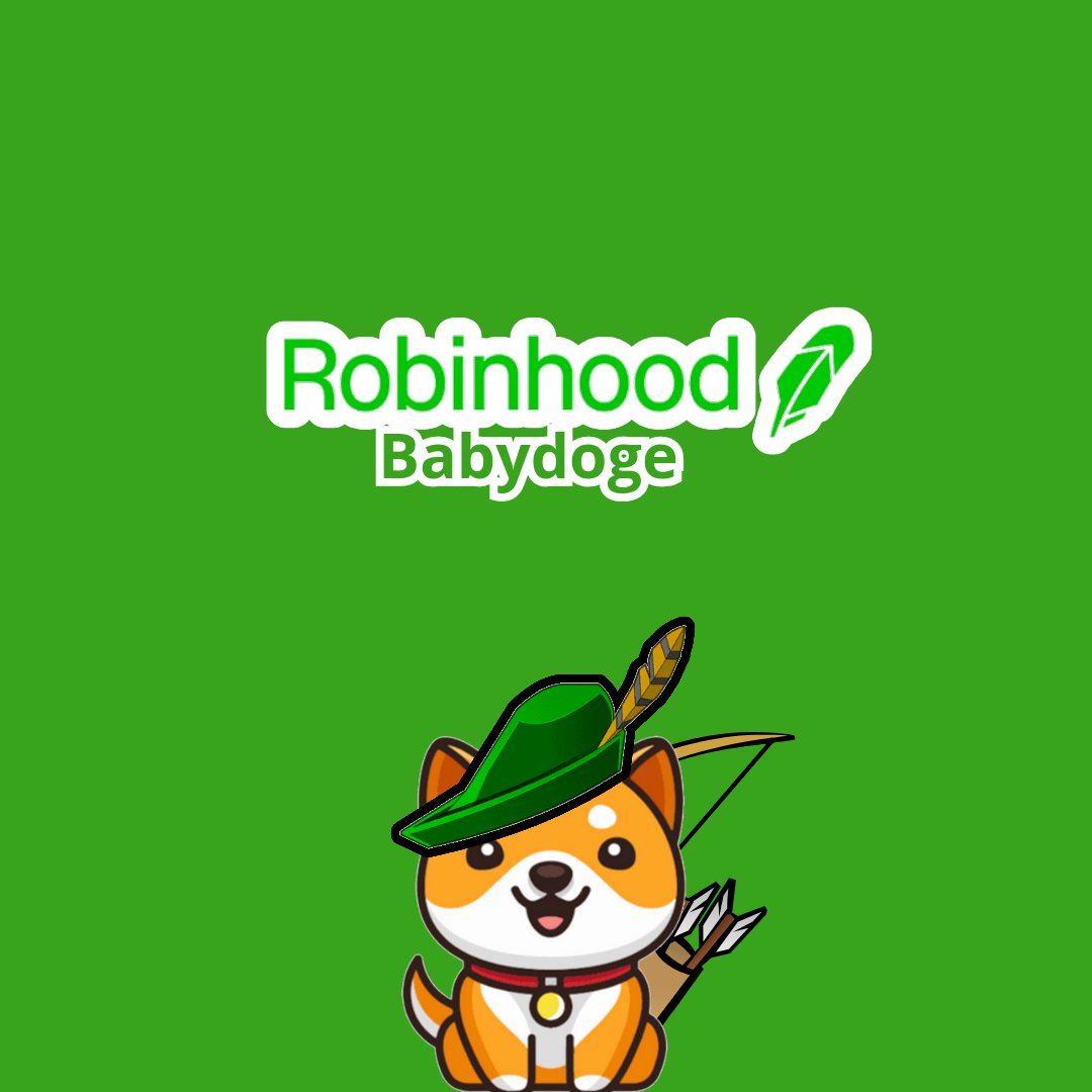 TheMoonHailey's tweet photo. Comment "YES" If You Want @RobinhoodApp To List #BabyDoge!!

👀👀👀👀👀👀

@babydoge  ✅️

https://t.co/1zDK7EjiRq ✅️ https://t.co/2JQfdlUQ5r