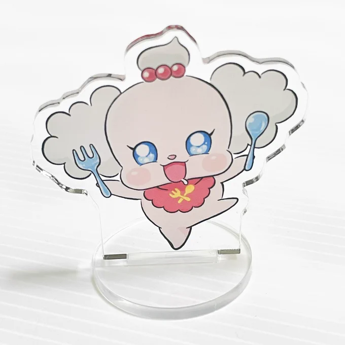 いただきますペコリンアクスタだよ!いただきますペコ!!かわいいね!#すきすきフェス 