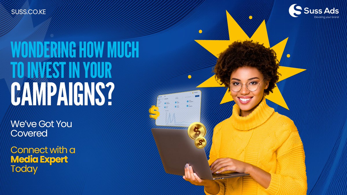 Let’s talk about campaign budgets: How much is enough?

It begins with understanding campaign objectives and having SMART goals.

Get in touch with our team of Media Planners &amp; Ad Operations Specialists to help you make the right marketing investment.

#SussAds #MediaPlanning
