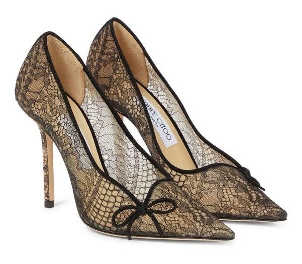 jimmy choo ‘cibelle’ lace heels