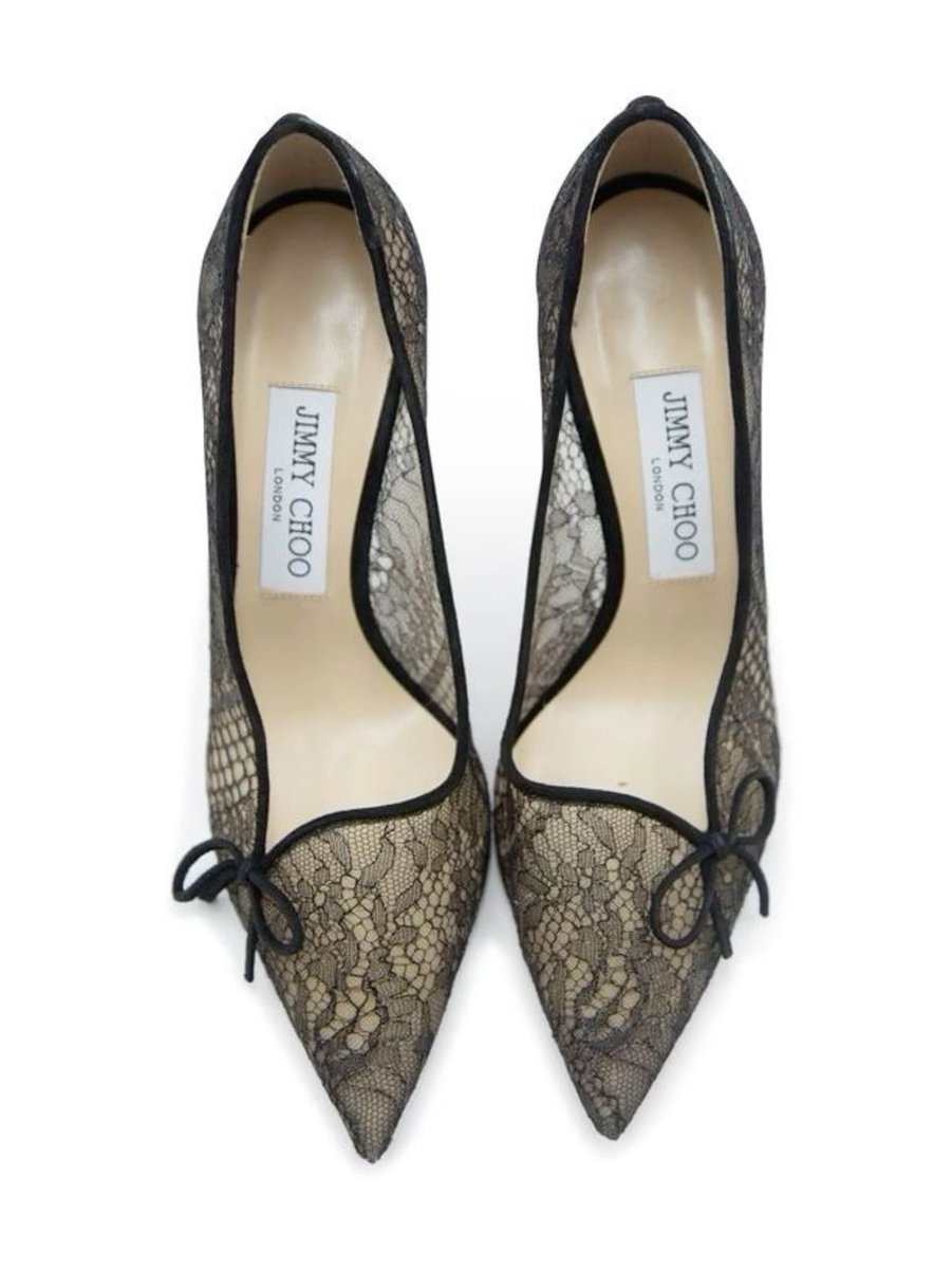 badestoutfit's tweet photo. jimmy choo ‘cibelle’ lace heels https://t.co/DRqkPv4MUB