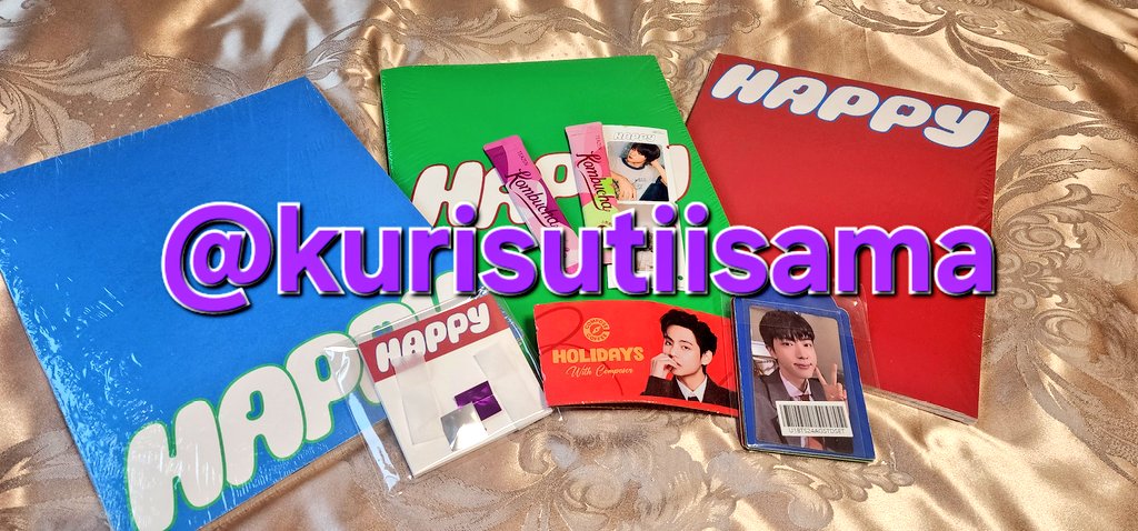 kurisutiisama's tweet photo. 💜 WW Happy Weverse GA x2! 💜
。 Jin's Happy Weverse Set
。Weverse Early Bird PC &amp; Holders
。Happy Sticky Notepad 
。Confetti (With notepad)
。Happy Pop-Up Photoism 
。Tae Compose Holidays Cup Sleeve
。Teazen (non-alcoholic)
💜, RT, Follow! Ends: 12th January!

Check T&amp;C below! https://t.co/z3JuNTQ8vM