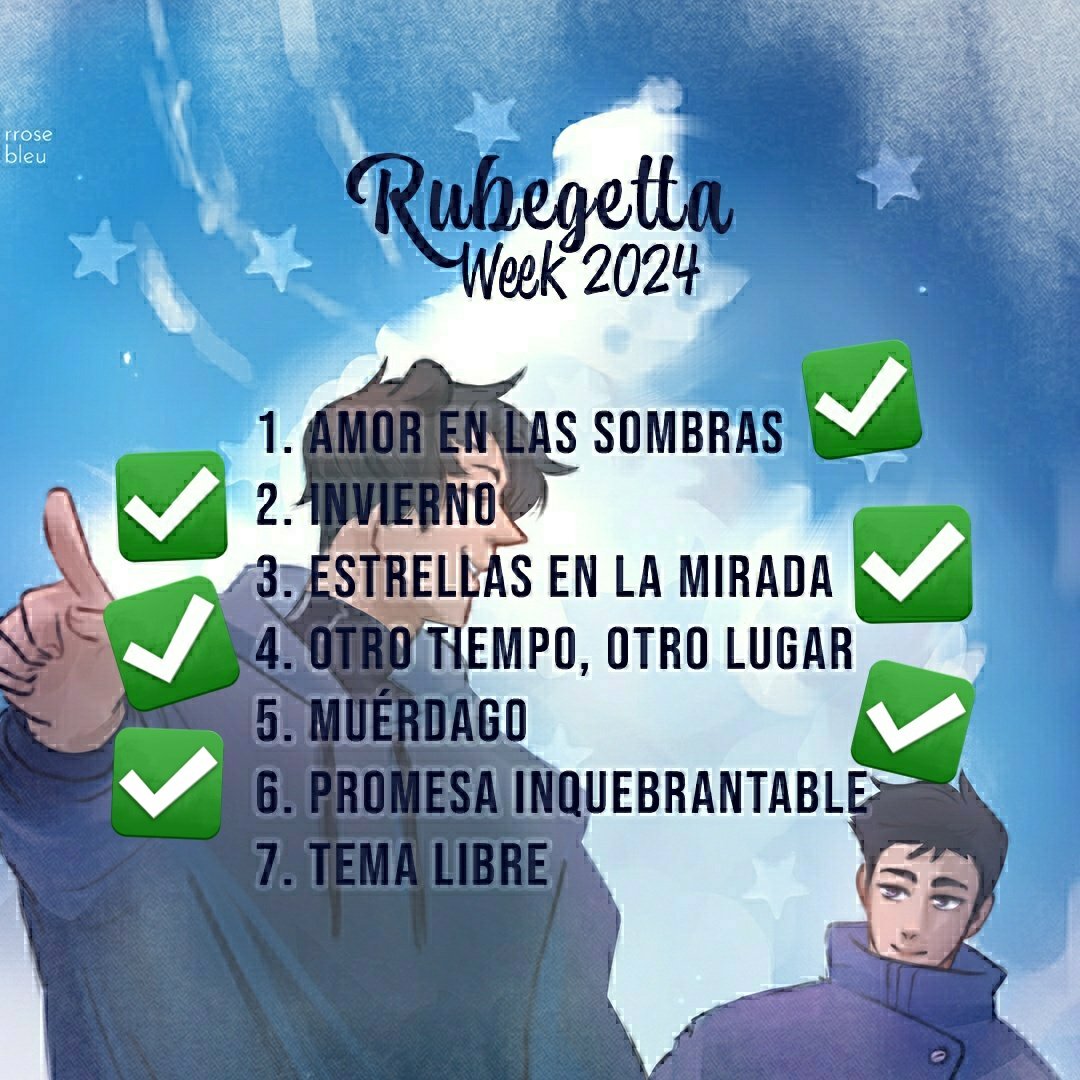 Kijeth1's tweet photo. °•《Día 6》•°

■▪︎[Promesa Inquebrantable]▪︎■

○ –> ☆ "Cuándo mires las estrellas, piensa en mí." ☆
● –> "Siempre lo hago."

°• 《☆》 •°
#rubegetta #RubegettaWeek #rubegettaweek2024 #rubegettaweek2024_día6 https://t.co/wJYqvs6E1P