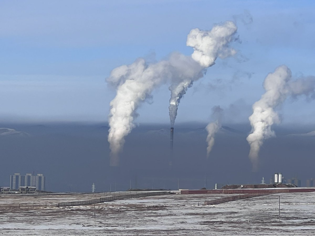 Right now capital city of Mongolia🇲🇳🆘🏴‍☠️ we cant breath world should know us how we survive here  🙏