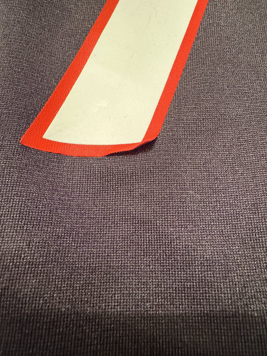 LQ1025's tweet photo. @FanaticsSupport @Fanatics @Nike @NFL This shouldn’t happen to a $100 kids jersey after 3 washes and hang drying (no dryer). https://t.co/Abi2tUaVsJ