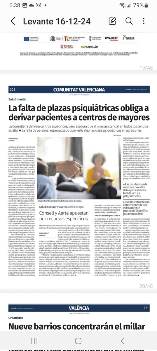 I per això el Pla Convivint del Botànic havia programat centres específics en cada comarca. Sense noves places la vulneració de drets continuarà.