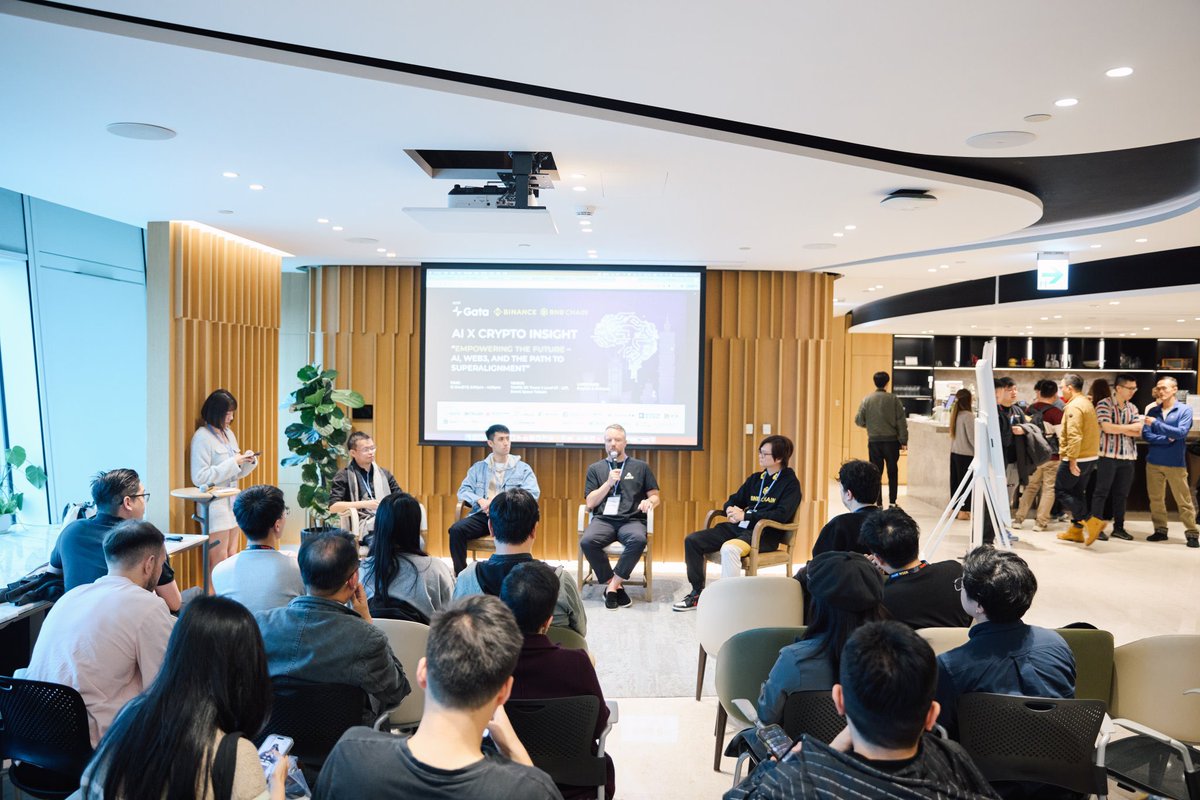 Lollipop_3labs's tweet photo. 🌟 Lollipop Attended “Ai x Crypto Insight” by Gata | Binance | BNB Chain 

🚀 On December 13, Lollipop as a partner in “Ai x Crypto Insight” by @Gata_xyz | @binance | @cz_binance 

Lollipop will consider how our Layer 2 scaling solutions, combined with AI, are it will redefining the DApp landscape, enabling faster, cheaper, and more secure blockchain interactions in the future. Bridging AI and decentralized tech to empower nextgen applications and are committed to gradually implementing these ideas.
 
✨ Thanks for the organizers, co-speakers, and partners for making this event a success. Together, we’re building the future of Web3!