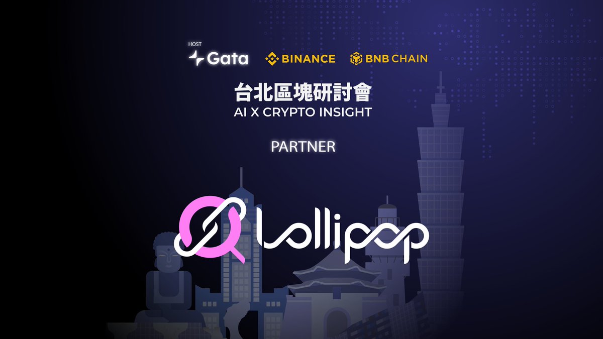 Lollipop_3labs's tweet photo. 🌟 Lollipop Attended “Ai x Crypto Insight” by Gata | Binance | BNB Chain 

🚀 On December 13, Lollipop as a partner in “Ai x Crypto Insight” by @Gata_xyz | @binance | @cz_binance 

Lollipop will consider how our Layer 2 scaling solutions, combined with AI, are it will redefining the DApp landscape, enabling faster, cheaper, and more secure blockchain interactions in the future. Bridging AI and decentralized tech to empower nextgen applications and are committed to gradually implementing these ideas.
 
✨ Thanks for the organizers, co-speakers, and partners for making this event a success. Together, we’re building the future of Web3!