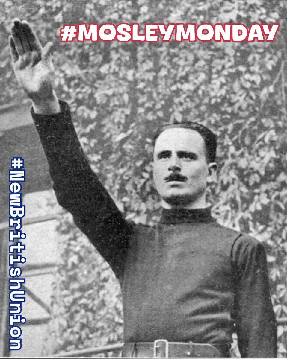 nbueast2's tweet photo. Morning all!
Apologies for my quietness lately.
Hope everyone has a great #MosleyMonday &amp; week ahead.

#NewBritishUnion #BritishFascism #GaryRaikesForPM #PeopleNotPoliticians #WeAreTheAnswer #JoinUs #RightWingForLife https://t.co/wkU6KuBpqM