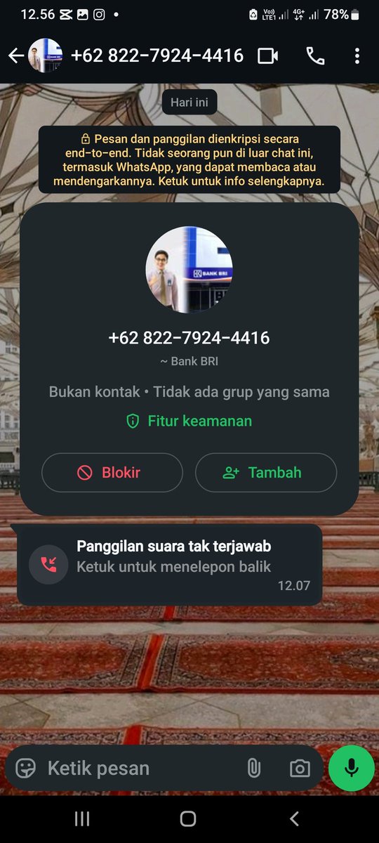 ma_mazeee10's tweet photo. @BANKBRI_ID @urlavenderblue Selamat siang . Ini modus penipuan ya kak . https://t.co/OkREIIyo3W