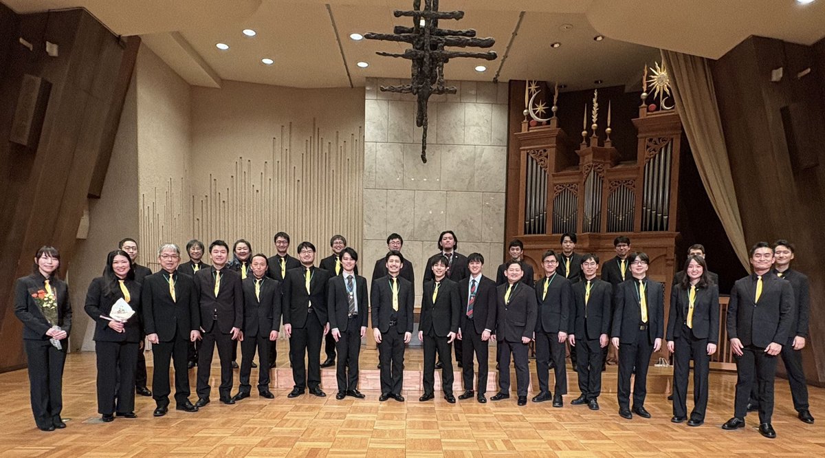 クリスマスコンサートはおかげさまで大成功を収めることができました

2024年はJBCでコーラスチャンピオンという素晴らしい賞を頂き実りのある一年でした

来年はアメリカでの世界大会に向けて気を引き締めて頑張りますので、今後も応援よろしくお願いします

ご来場の皆様ありがとうございました