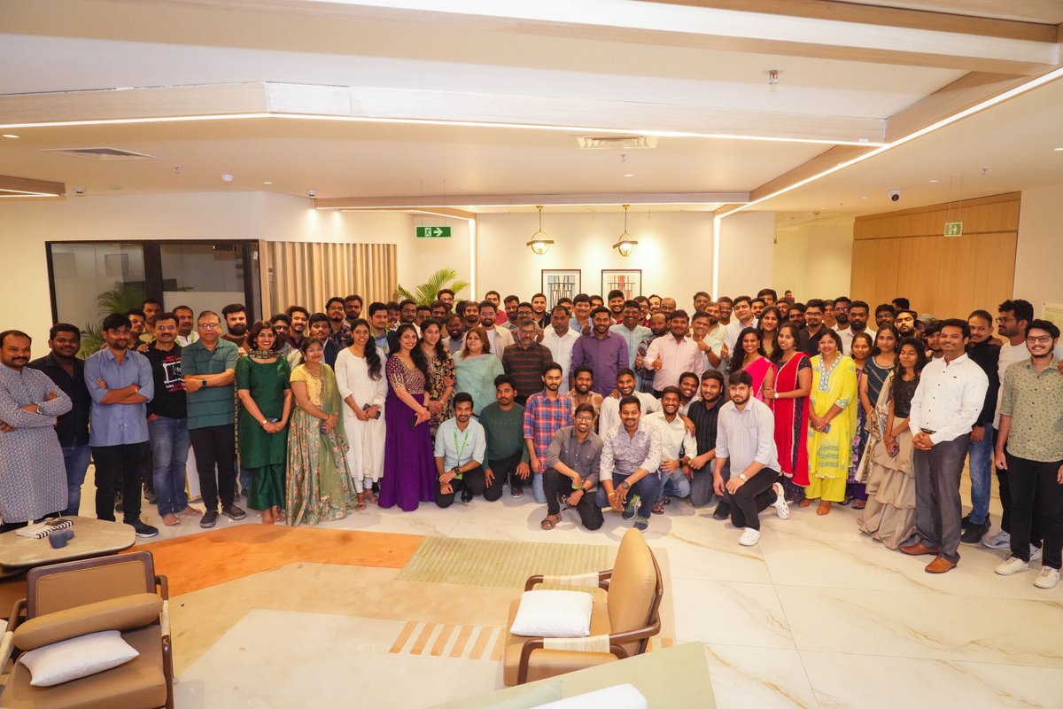 smartsocs's tweet photo. Exciting news! SmartSoC opens its 4th office in India &amp; 2nd in Hyderabad!  

A 20,000 sq. ft., 240-seater green, sustainable facility at Mindspace, Madhapur.

Driving innovation in semiconductor &amp; AI tech globally! 
#SmartSoC #Innovation #NewOfficeInHyderabad https://t.co/kKP4GbtYd8