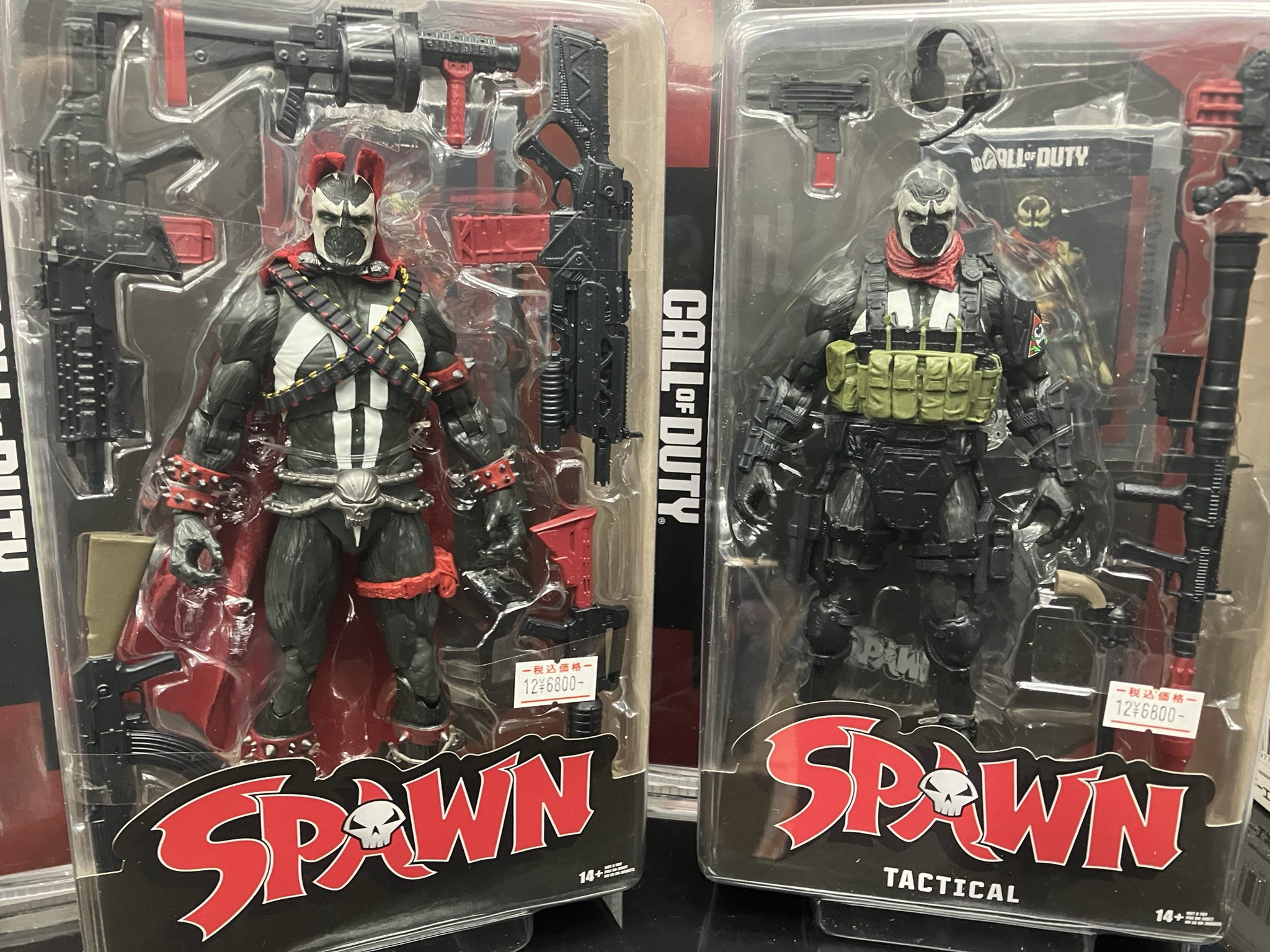 コール・オブ・デューティ　スポーン　2種セット コール・オブ・デューティ スポーン 2種セット - RED MERCURY