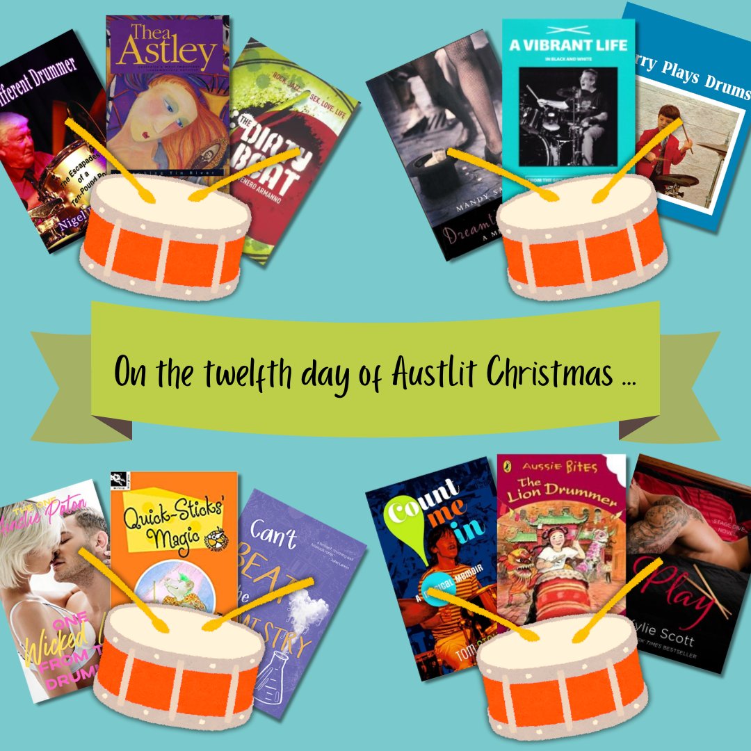 On the twelfth day of AustLit Christmas, the database gave to me ...
... twelve drummers drumming (eleven pipers piping, ten lords a-leaping, nine ladies dancing, eight maids a-milking, seven swans a-swimming, six geese a-laying ... and a partridge in a pear tree!)