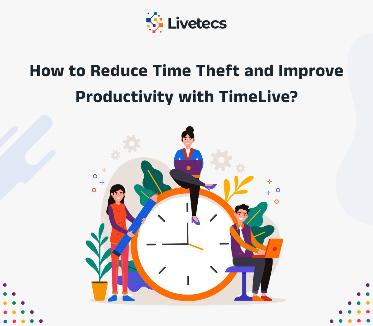 livetecs's tweet image. Discover how to reduce time theft, improve productivity, and streamline operations using TimeLive’s advanced tools. Optimize your workforce today!

Read More: tinyurl.com/5n76b3v5
#howto #reducetime #thefts #improveproductivity #timlive