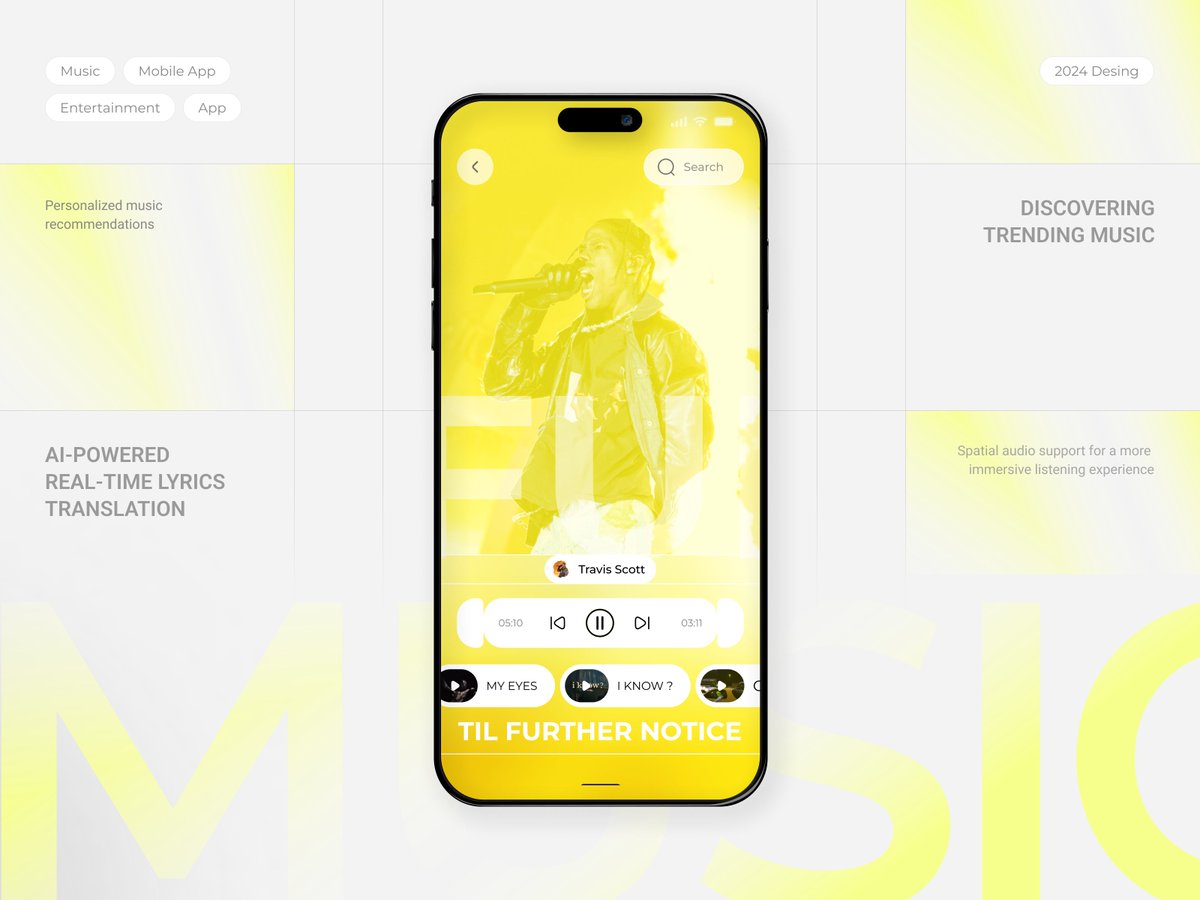 infospec_india's tweet image. 🎨 Just dropped a fresh Music Streaming App Design! 🎶
Smooth UI, stunning visuals, and user-friendly flows keep the music alive.

dribbble.com/shots/24615969…

#uidesign #uxdesign #musicapp #appdesign #dribbble #streamingapp #mobileappdevelopment