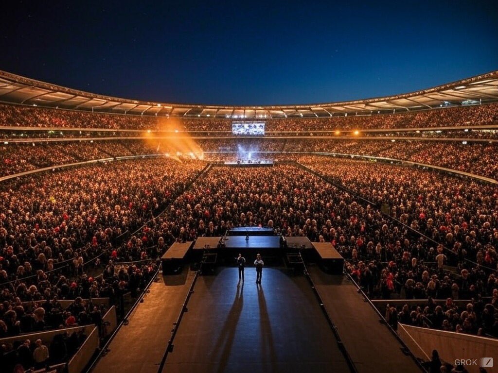 FNB stadium hosted around 50 mega artist since 2010, we are about to crank it up real loud. South Africa will become the necessary stop of all mega artist around the world, no tour should be complete without a visit to our beautiful land. Let’s dance 🕺🏿🕺🏿🕺🏿🕺🏿🔥🔥🔥🔥🇿🇦