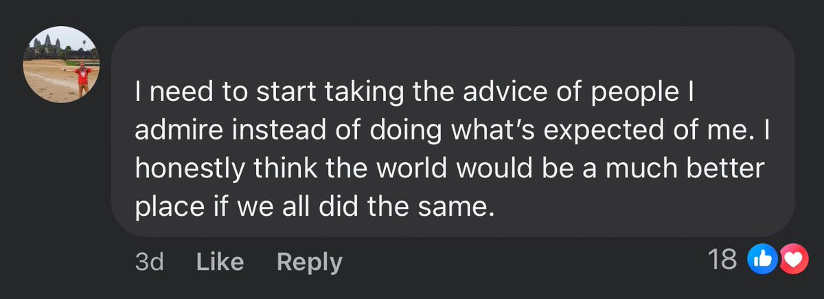 giankristofer's tweet photo. Inspiration from a random Facebook comment https://t.co/sDEW0t4Unb