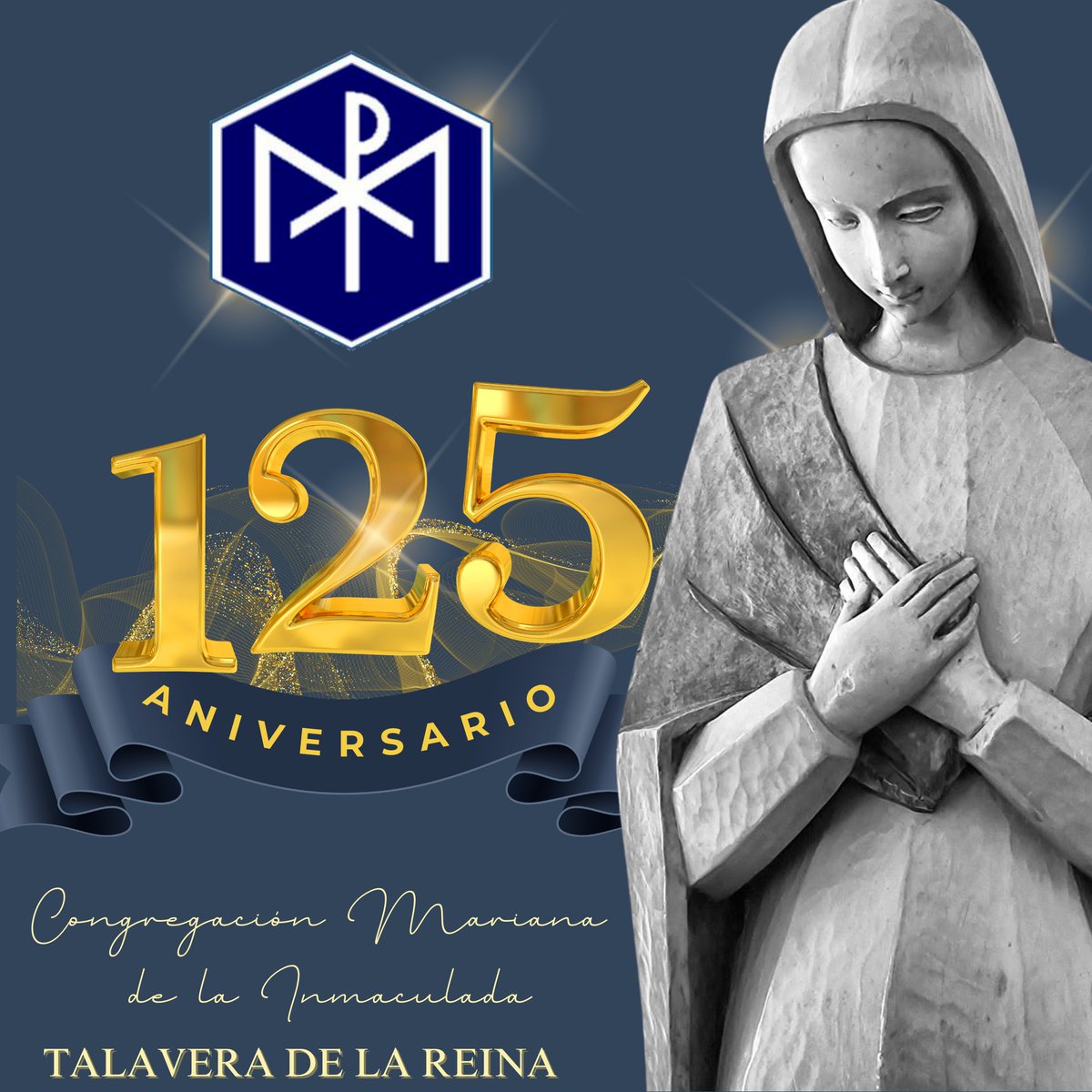 Hoy se cumplen 125 años del establecimiento de las Congregaciones Marianas en el Colegio <a href="/onstalavera/">Compañía de María</a>  de la Orden de Hijas de María Nuestra Señora. ¡Demos gracias a Dios!