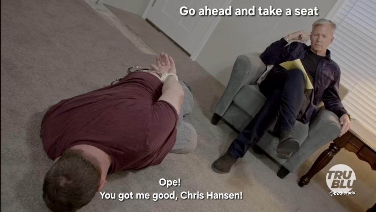 B2theRADY's tweet photo. Sometimes @chrishansen loves to Prank a Predator too!

@TrubluStreaming https://t.co/AsDmRo3UEm