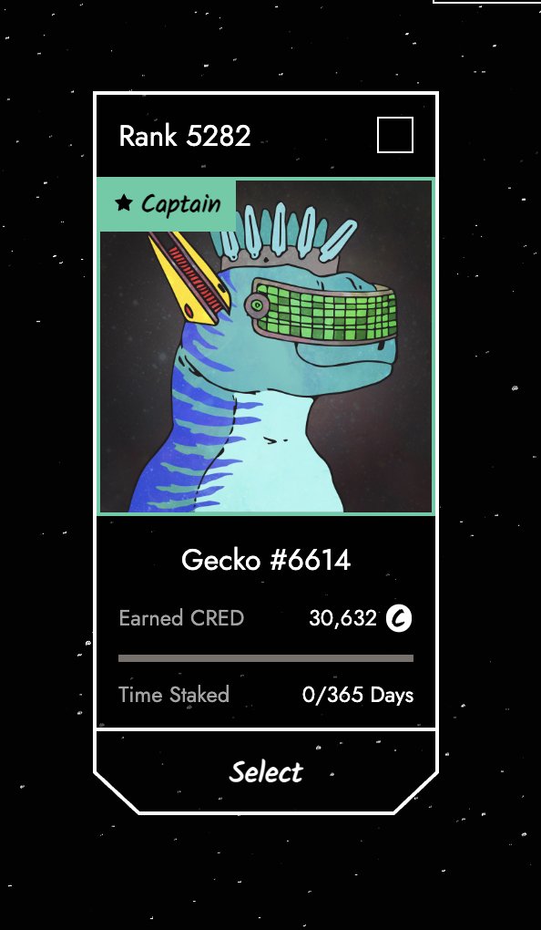 ZeeFi_X's tweet image. Locked in for a year! Sent my new @GalacticGeckoSG on it&apos;s first Heroes Journey!