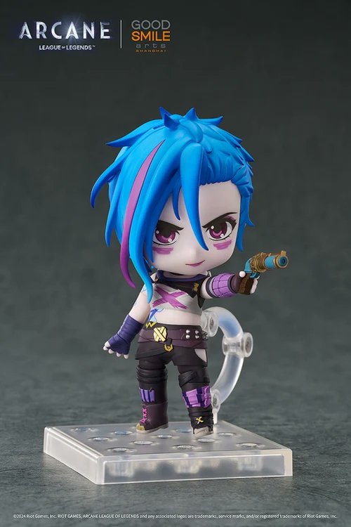 animate_figure's tweet photo. "Here's to the new us." 

https://t.co/vcNQ0fINwm

#Arcane #ArcaneSeason2 #Jinx https://t.co/XbU2aLH89Y