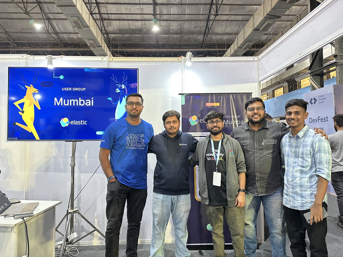 ElasticMumbai's tweet image. Elastic UserGroup Mumbai at DevFest Mumbai 2024! @nilexshinde 
@acloudpotato @GDGCloudMumbai @gdgmad

#elastic #developercommunity #DevFestmumbai
