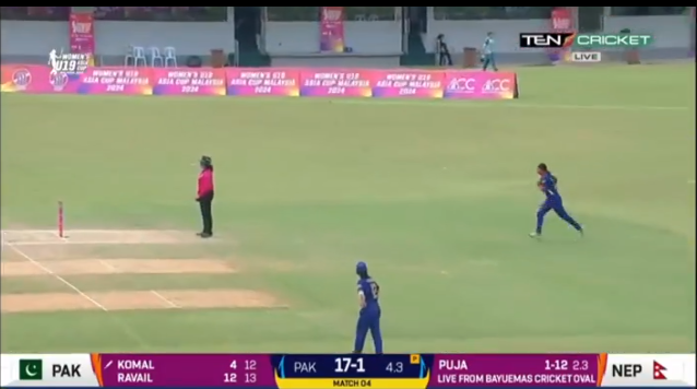 BijayOCT25's tweet photo. Good old days for watching cricket in Tenscricket is back.
#NEPvPAK
#U19AsiaCup https://t.co/z3hK6c3dXM