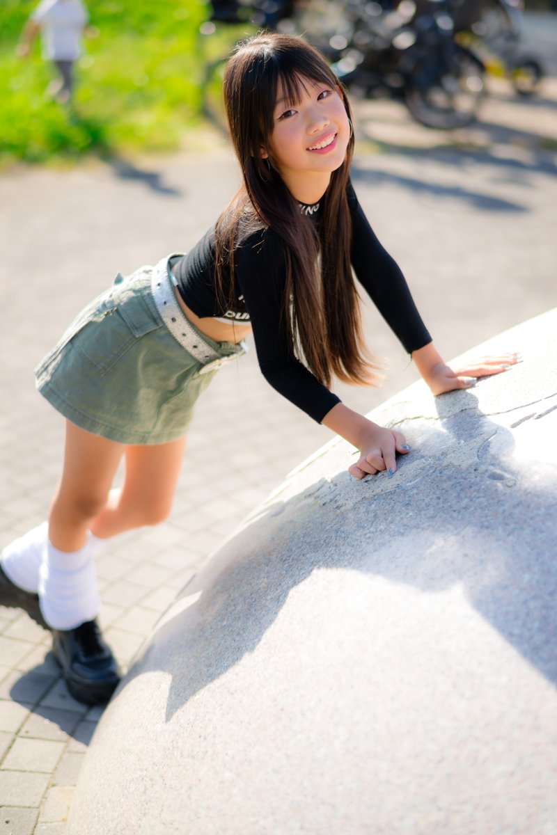 【外観美品】カーボン製99g！シャープの挑戦、希少モデル「Piu」 2024.10.14 ピュアフル撮影会(@purefulphoto) Model：美明希ちゃん