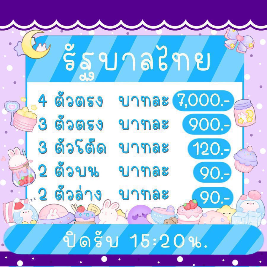 suhnyba's tweet photo. รับซื้อหวยไทย🇹🇭
ขั่นต่ำ 3 บาท✨

❗️ ปิดรับ 15:30น
💢 ซื้อครบ 400 ฟรี 100บาท🎉
แอคหลัก @Popppa89 

#หวย #หวยงวดนี้ #หวยรัฐงวดนี้ #หวยไทย
#เลขเด็ด #เบอร์เงิน #หวยรัฐบาลไทย #โหนกระแส  #ชาล็อต https://t.co/wRnXL1flNl