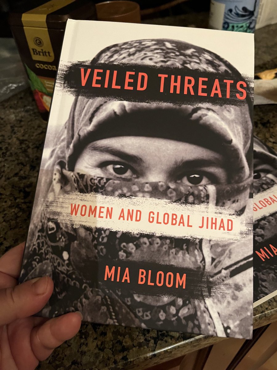 MiaMBloom's tweet image. Hard to believe it’s finally real!
@CornellPress
#VeiledThreats
cornellpress.cornell.edu/book/978150177…