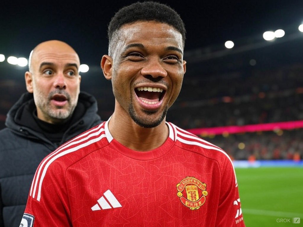 “AI show me the Manchester Derby in one picture please”