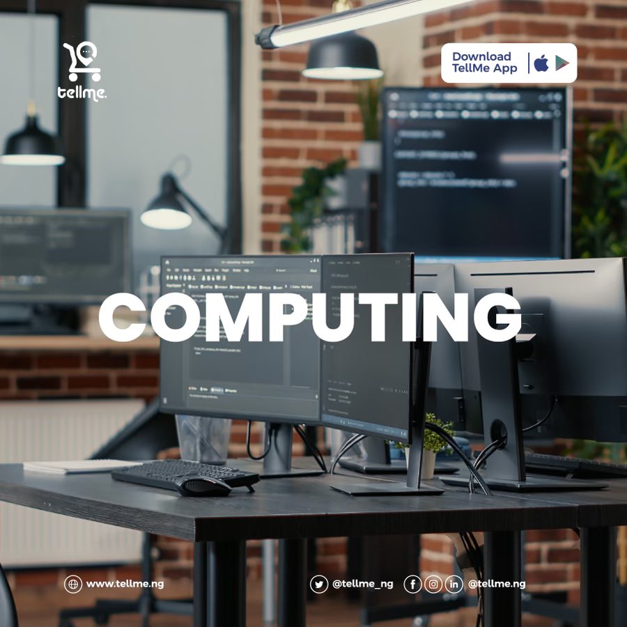 TellMe_ng's tweet image. Upgrade your digital world! 💻🎯 
Explore our range of computers, laptops, and accessories on TellMe! #ComputingSolutions #TechSupport #ComputerLove

📧: info@tellme.ng 
IG: @tellmenigeria @tellme.ng247 
X: @TellMe.ng
FB: TellMe Nigeria 
@: tellmenigeria 

#tellmeonlineshopping