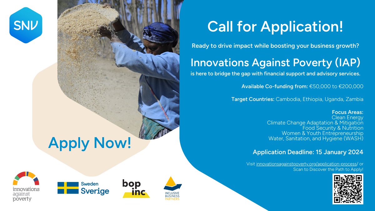 🚀 Ready to scale your inclusive business?
🌍 Apply to our Challenge Fund for funding, advisory, and investment support.
✨ Let’s build a brighter future together!