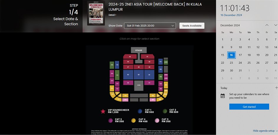 ticketicky's tweet photo. 🎯 We’ve successfully skipped the queue for GO LIVE ASIA - 2NE1 ASIA TOUR [WELCOME BACK] in Kuala Lumpur!
#proof_ticketicky
#2NE1inMY 
#2NE1inKL 
#2NE1inKUALALUMPUR 
#2NE1_WELCOMEBACK 
#2NE1inMalaysia https://t.co/fo9Itf3lbm