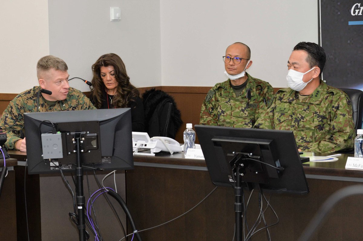 jgsdf_gcc_pao's tweet photo. On December 15th, the #GCC (Ground Component Command) headquarters held the #LFCM(Land Forces Commanders Meeting). https://t.co/paaZzJg3sf