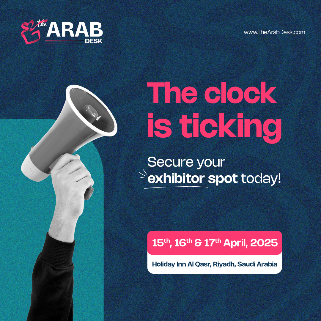 thearabdesk's tweet photo. We’re almost at full capacity! 🚨 Don’t miss your chance to be part of our exclusive expo. Join us in the land of Arabs to unlock incredible networking opportunities and make the most of our buyer-seller meet-up.

#TheArabDesk #Vision2030 #Riyadh #SaudiArabia https://t.co/iLG7HRX5bm