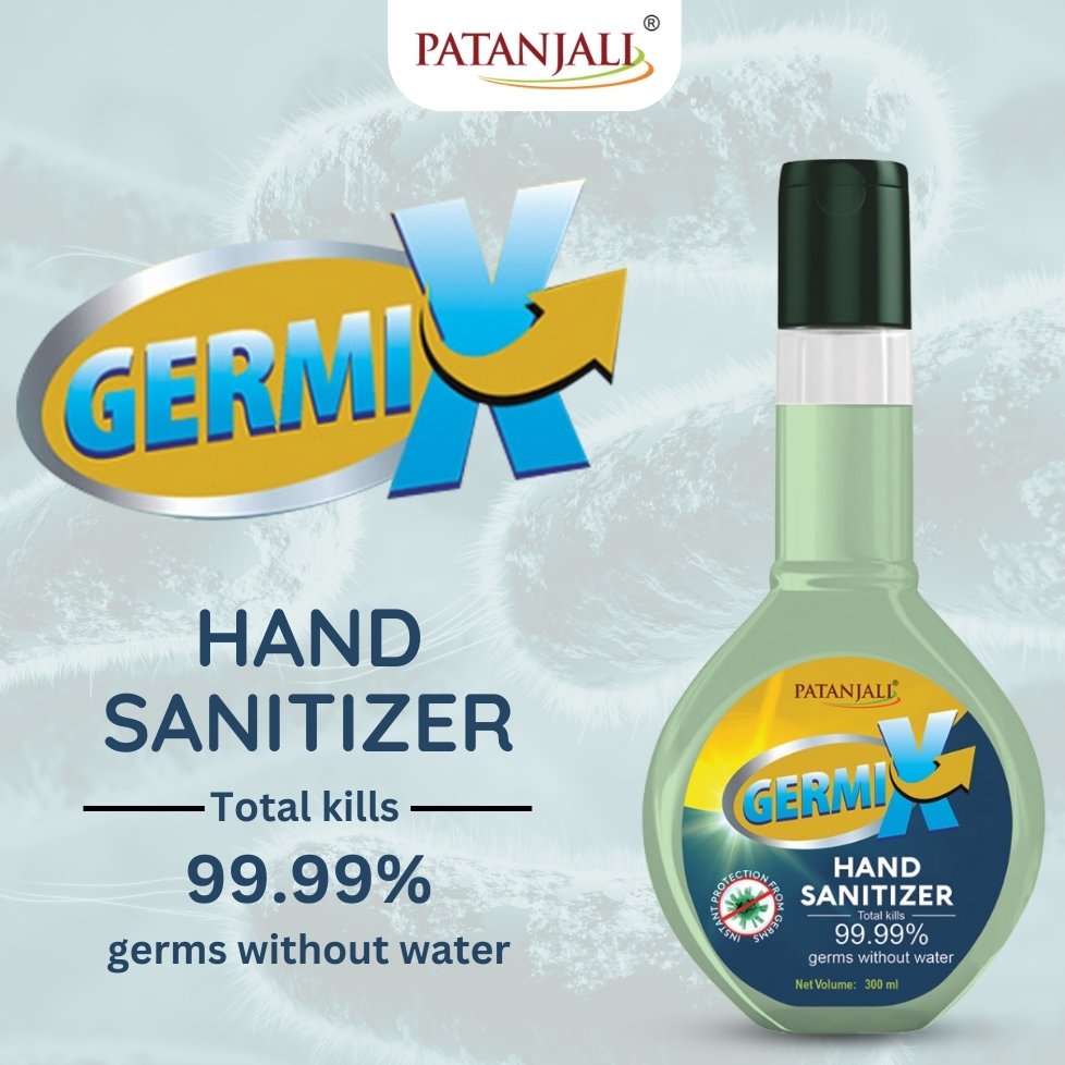 ayurved_nepal's tweet image. Patanjali Germi Hand Sanitizer - Your Shield Against Germs #Patanjali #HandSanitizer