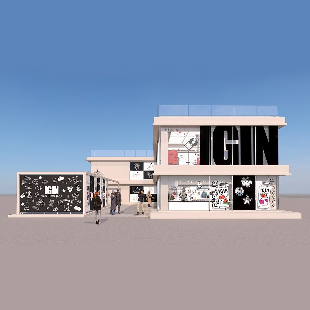 HIP KOREA INSTAGRAM GS25 X Jini's Lamp IGIN ポップアップオープン