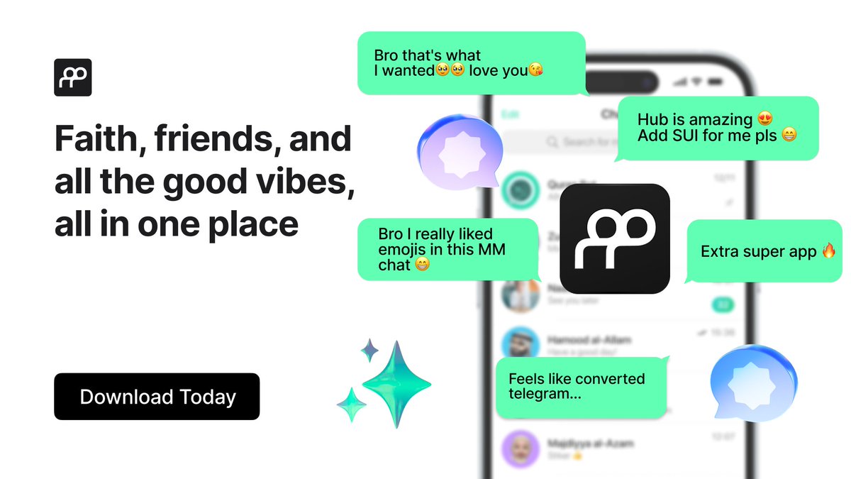 Islamic_Coin's tweet image. Our community is LOVING MM Chat! We’re already hooked and obsessed—check out these first-moment reactions! 💬🔥

Download today and join the hype! - mmapp.org/download-mm

The one comment we can’t get over: "Feels like converted telegram,..”