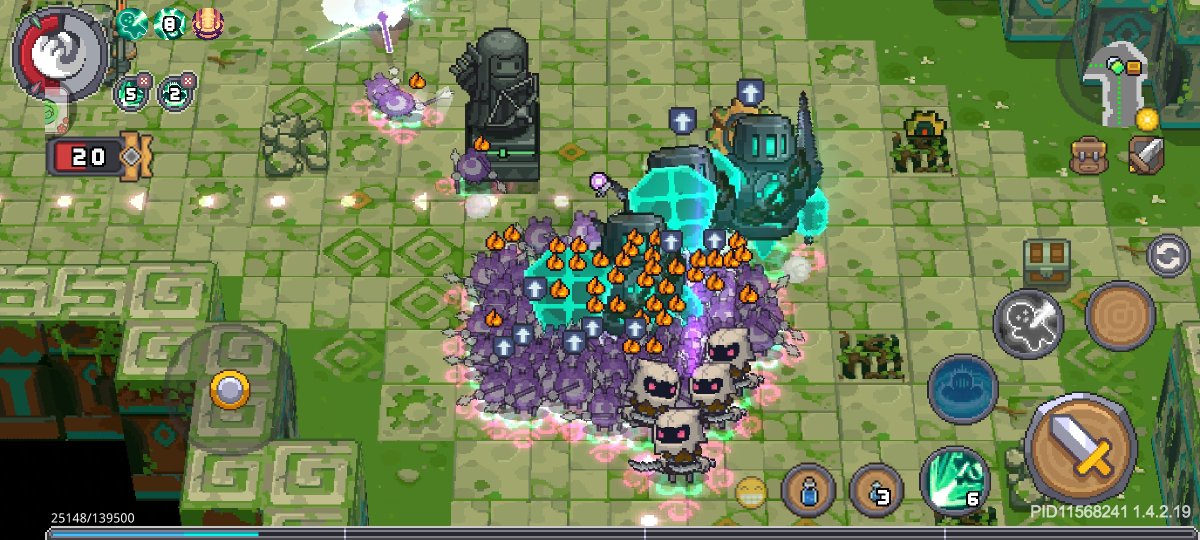 NotevenXavier's tweet image. #soulknightprequel