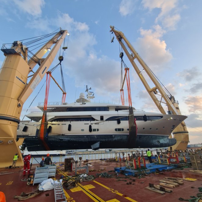 WCA_Projects's tweet photo. #ProjectSpotlight @FLEETLINESHPNG Has Successfully Moved Three Majestic Yachts From Italy To Dubai

Find more details: https://t.co/foe3FxCkXP

#WCAprojects #cargo #heavyequipment #container #heavyhaul #projectcargo https://t.co/yAmXfMfZ1G