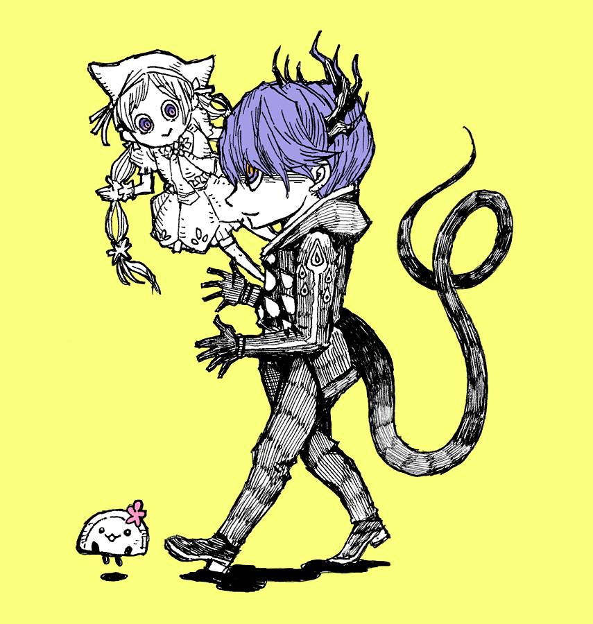 『Obey Me!』絵本/サタンの家出
(2024年12月18日発売予定)

三男「レヴィアタン」

友達のヘンリーも一緒に描けば良かった。

#obeyme #おべいみー